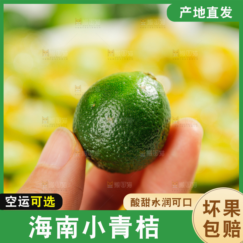 深底上的小青桔