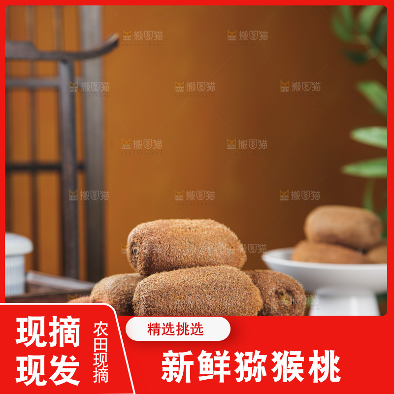 浅底上的猕猴桃