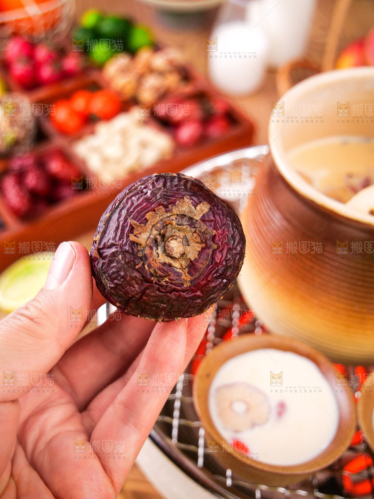 木底上的围炉