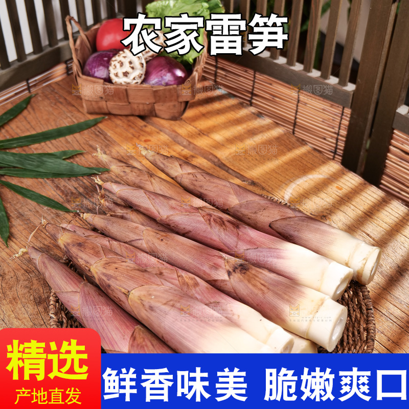 深底上的雷笋