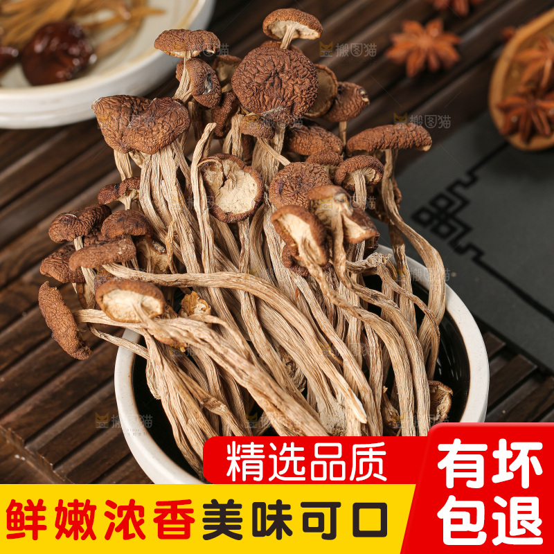 深底上的鹿茸菇