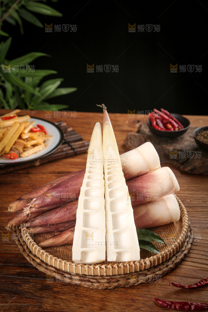 深底上的雷笋