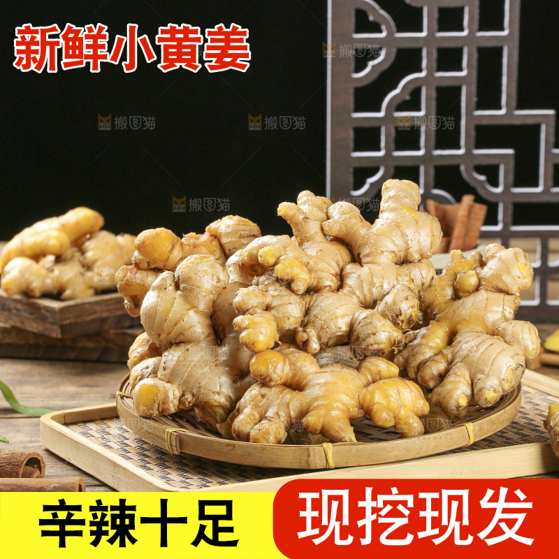 深底上的小黄姜