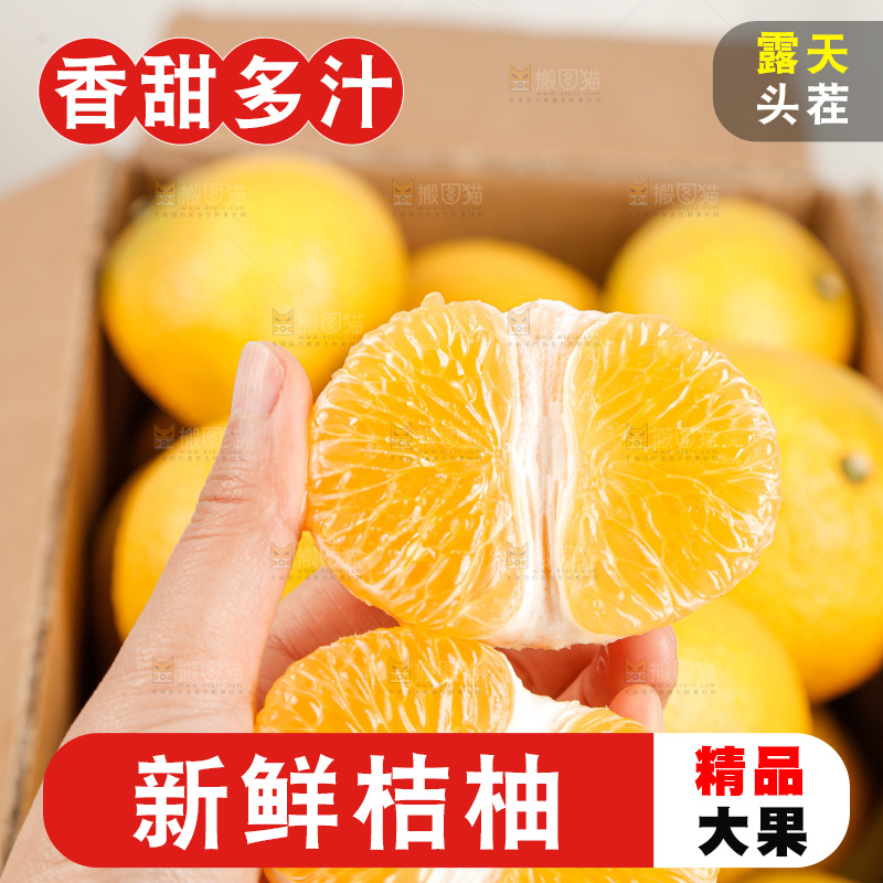 浅底上的桔柚