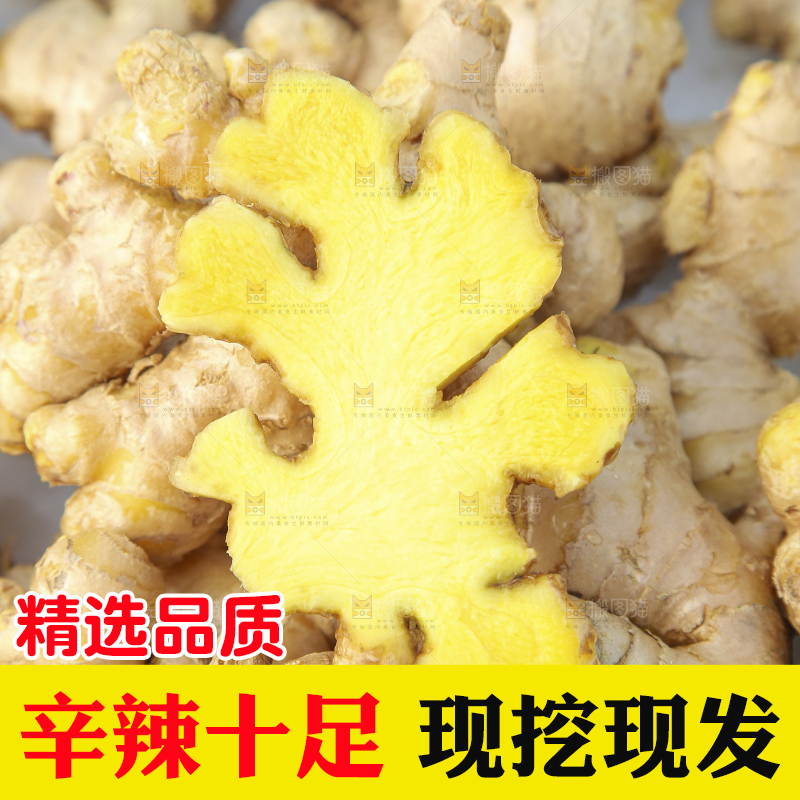 浅底上的小黄姜