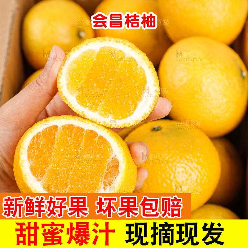 浅底上的桔柚