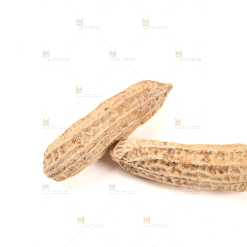 白底上的黑花生