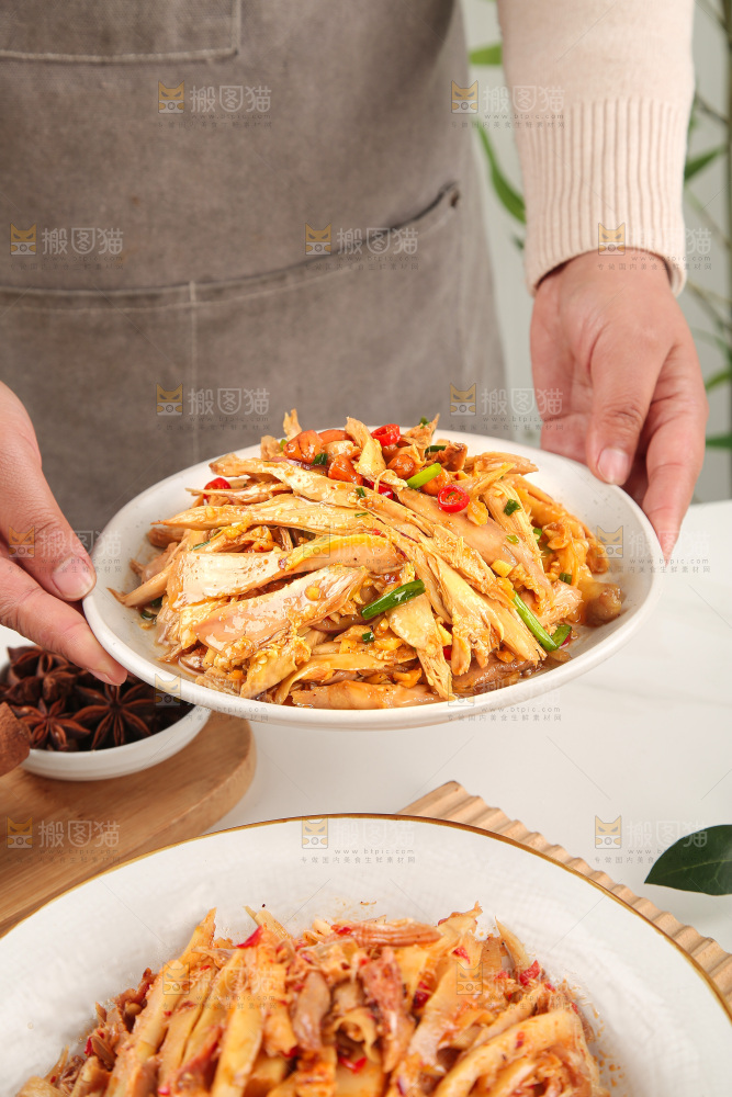 香辣手撕鸡