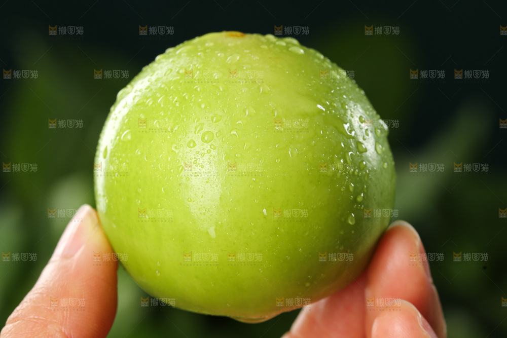深底上的牛奶枣