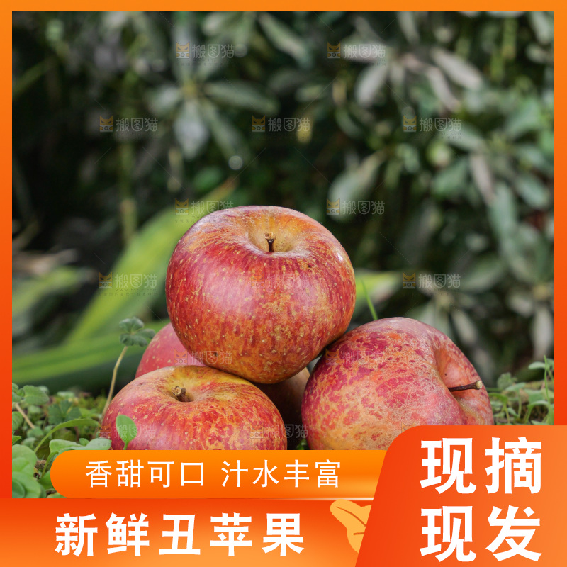 深底上的丑苹果
