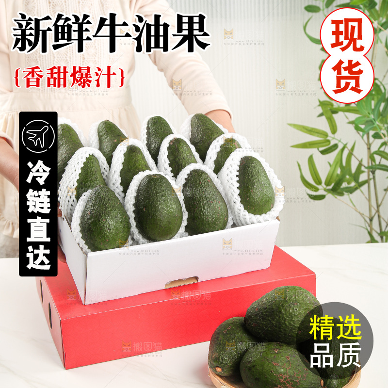 浅底上的牛油果