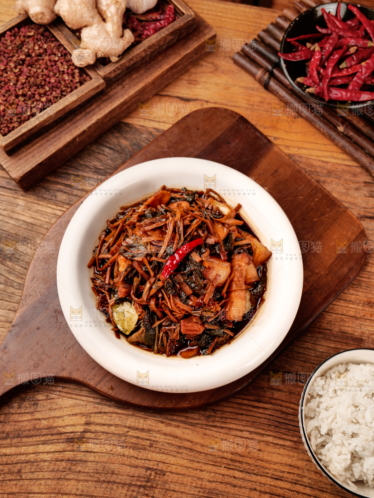 梅干菜炒腊肉