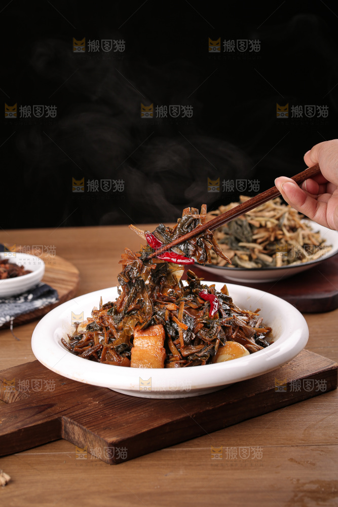 腊肉炒梅干菜