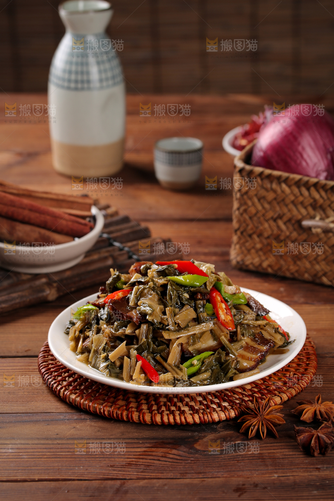 梅干菜炒腊肉