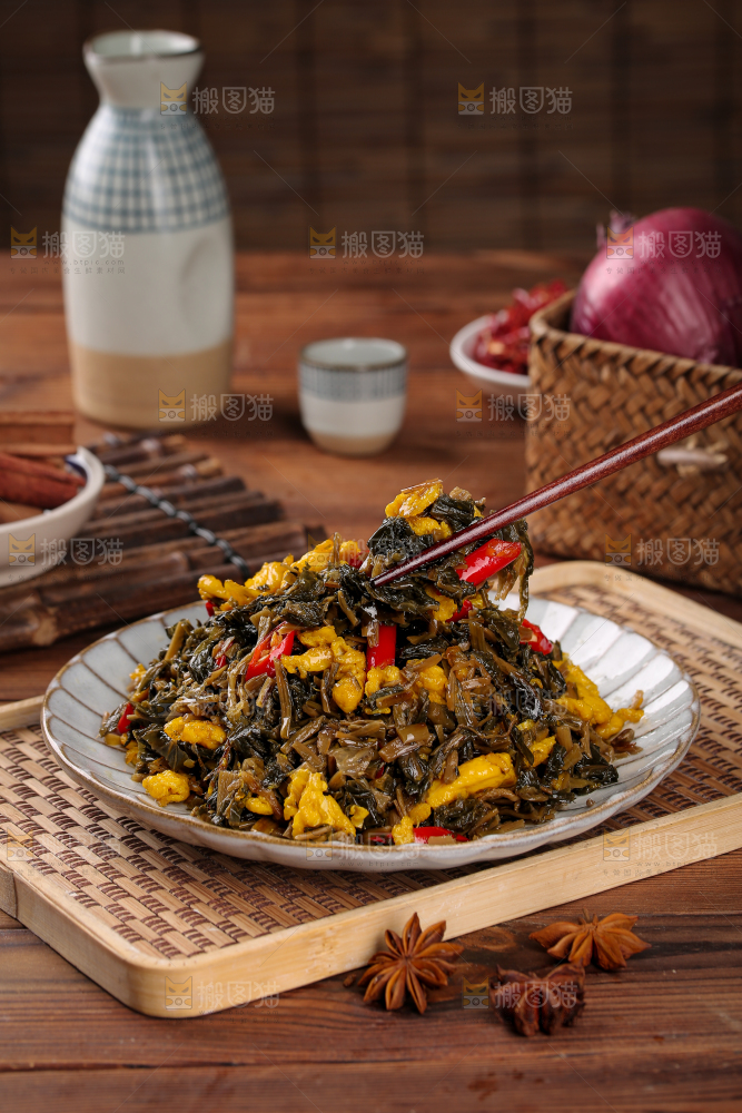 梅干菜炒鸡蛋