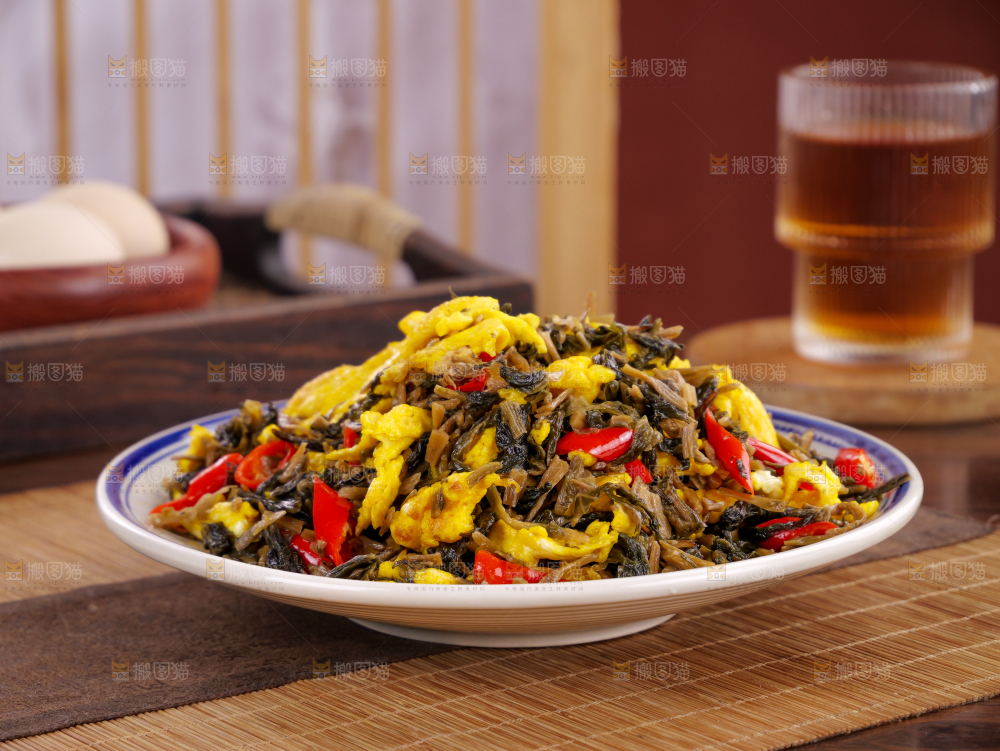 梅干菜炒鸡蛋