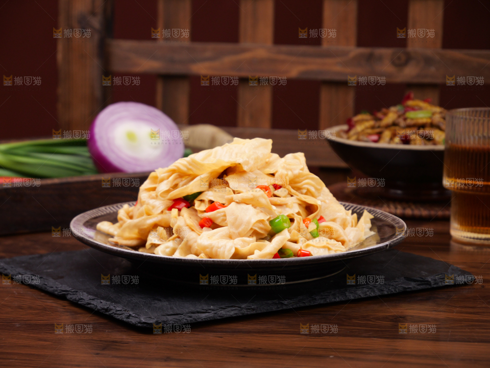 炒豆皮