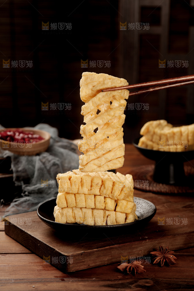 兰花豆腐串