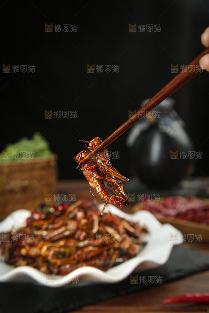油炸蚂蚱