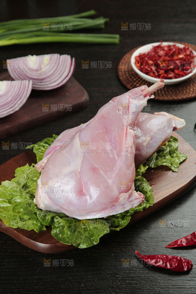 兔后腿
