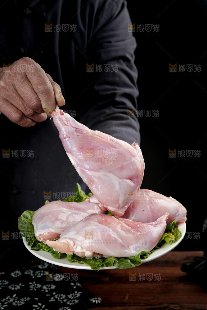 兔后腿