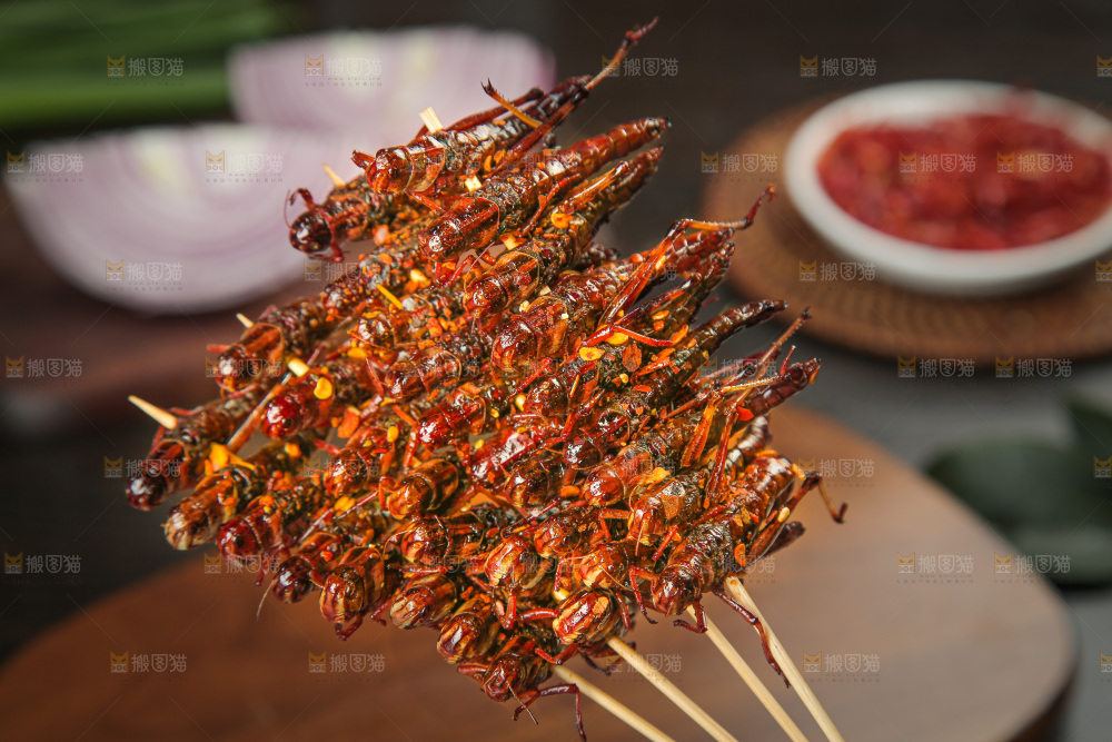 油炸蚂蚱