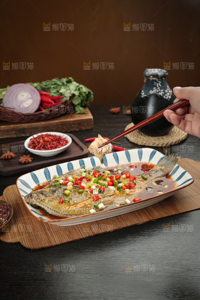 红烧鲽鱼