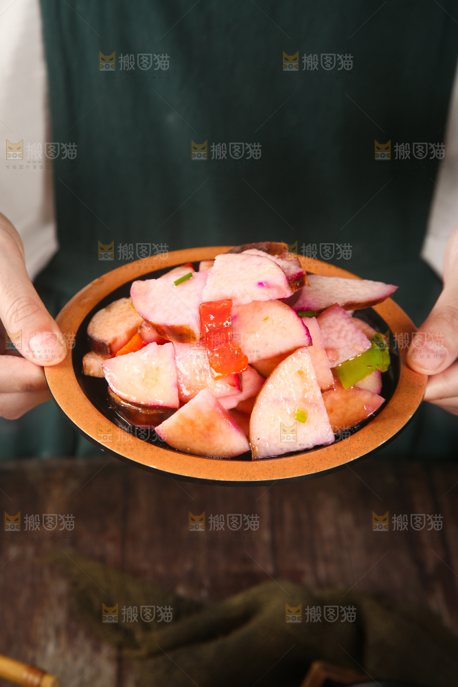 凉拌冰淇淋萝卜