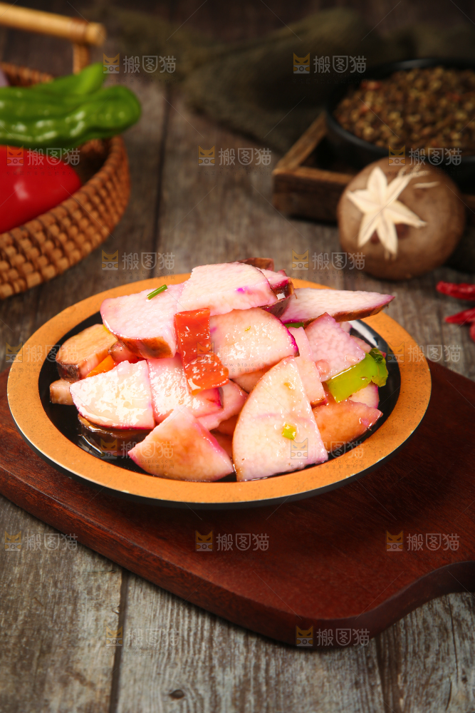 凉拌冰淇淋萝卜