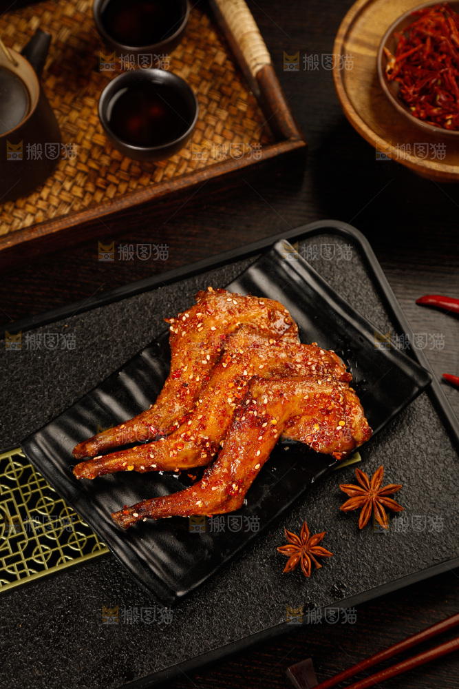 麻辣兔腿