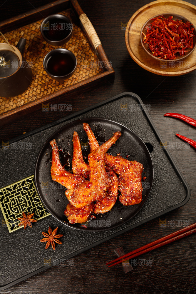 麻辣兔腿