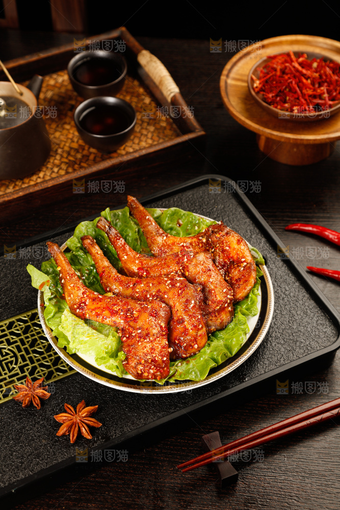 麻辣兔腿