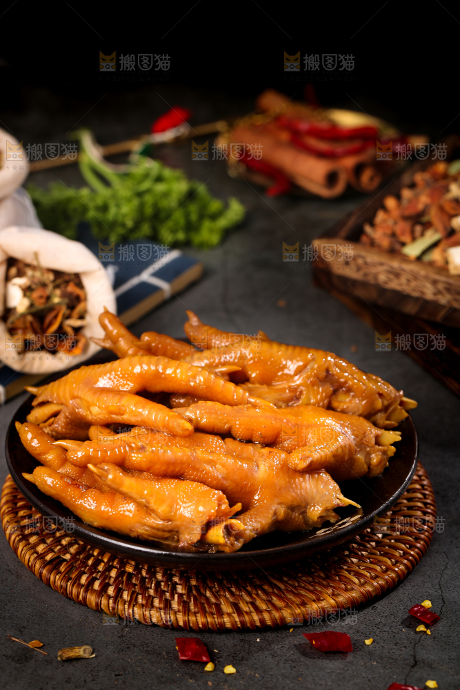 卤鸡爪