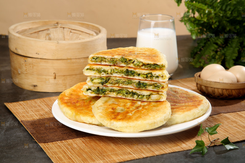 荠菜馅饼
