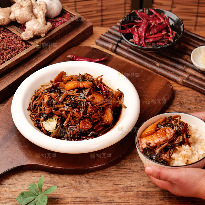 梅干菜炒腊肉