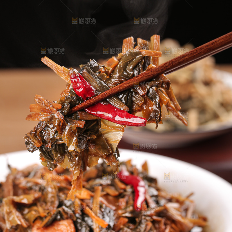 腊肉炒梅干菜