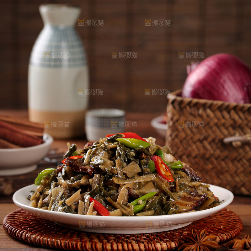 梅干菜炒腊肉
