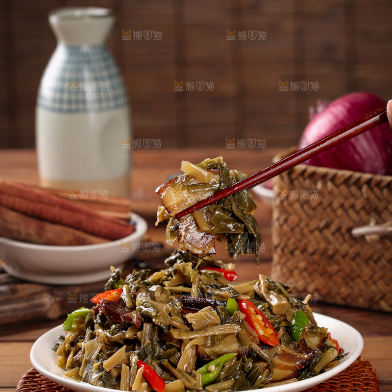 梅干菜炒腊肉