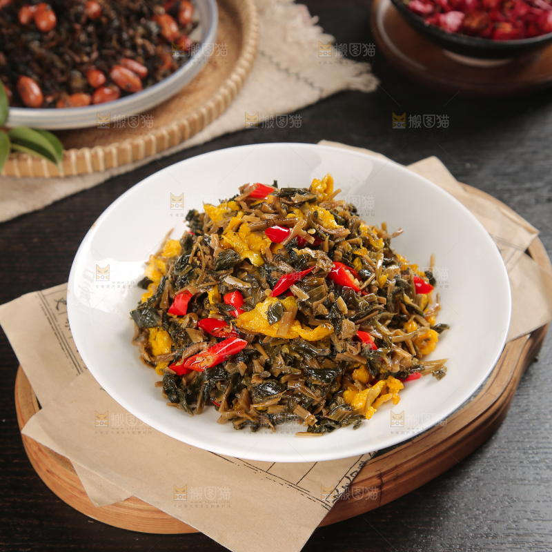 梅干菜炒鸡蛋