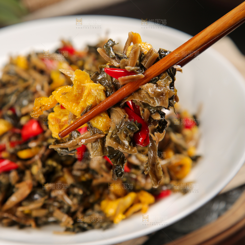 梅干菜炒鸡蛋