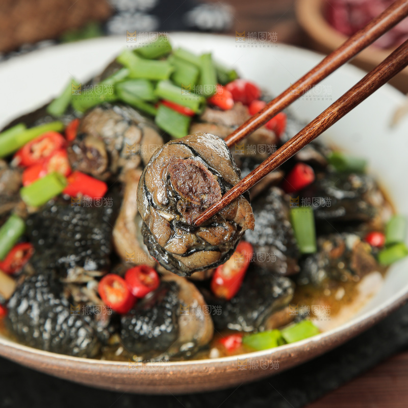 辣炒乌鸡