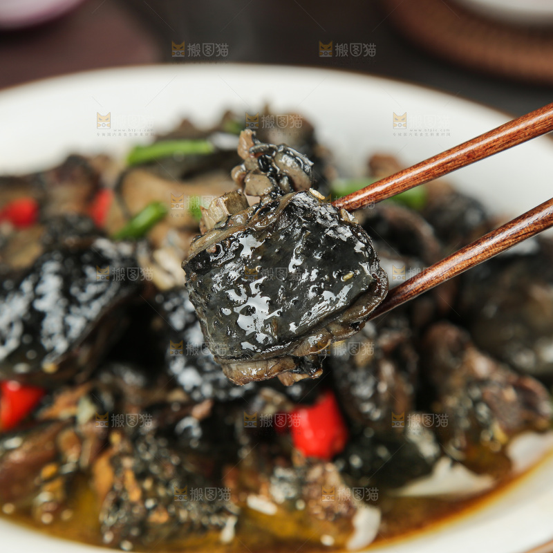 辣炒乌鸡