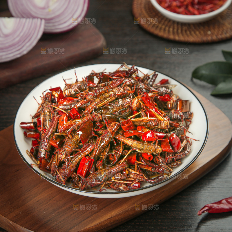 油炸蚂蚱
