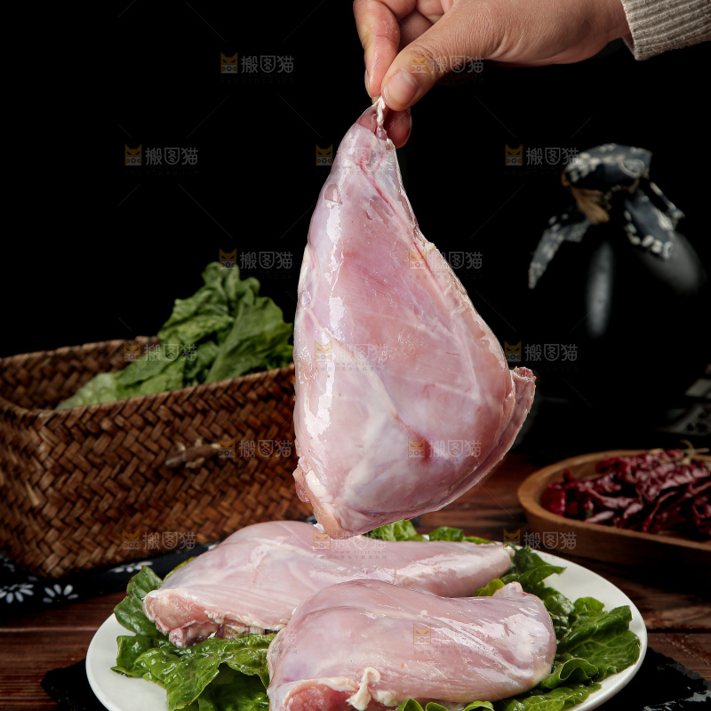 兔后腿