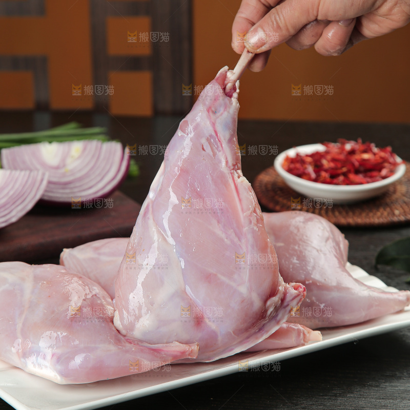 兔后腿
