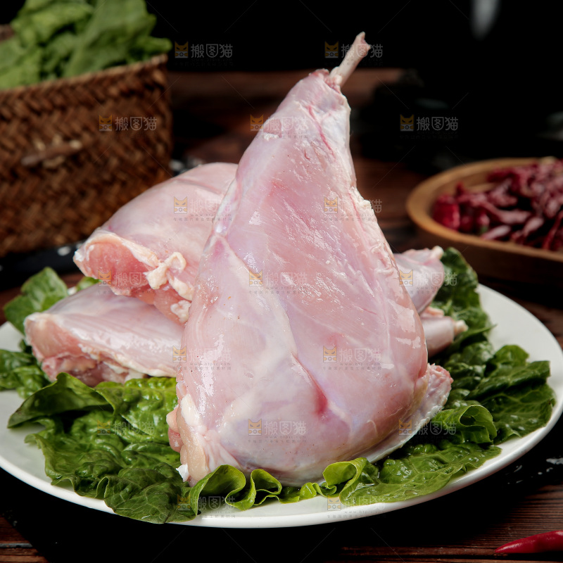 兔后腿