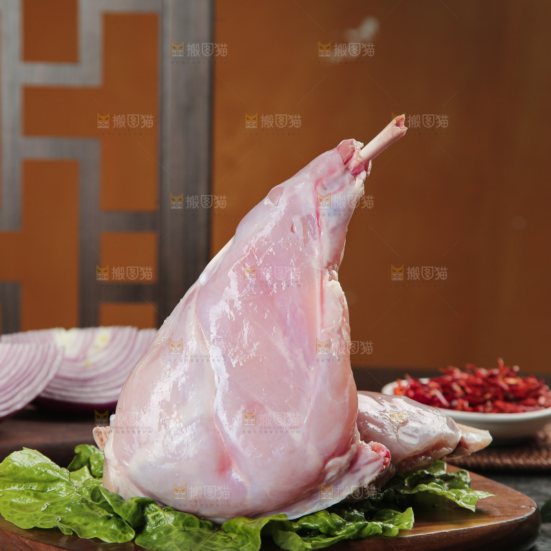 兔后腿