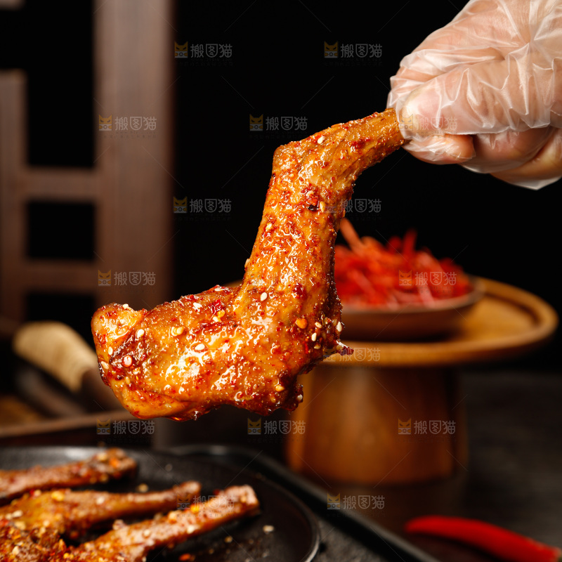 麻辣兔腿