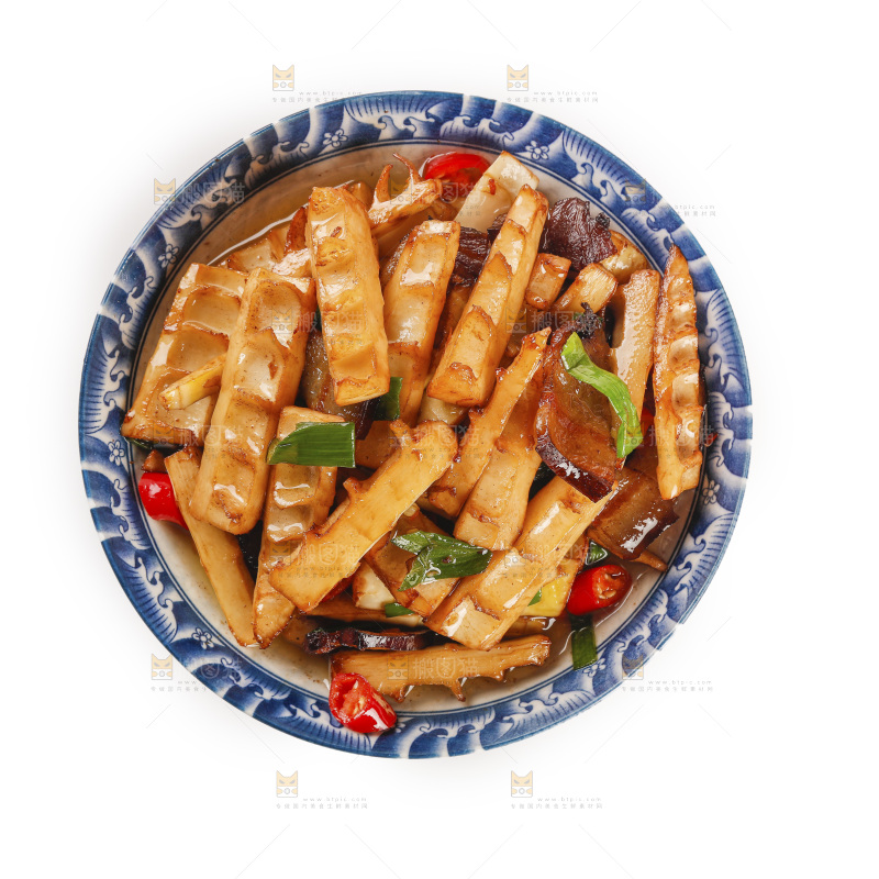 竹笋腊肉