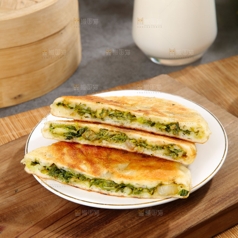 荠菜馅饼